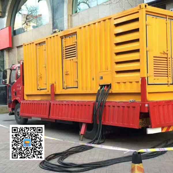 松江静音发电机出租